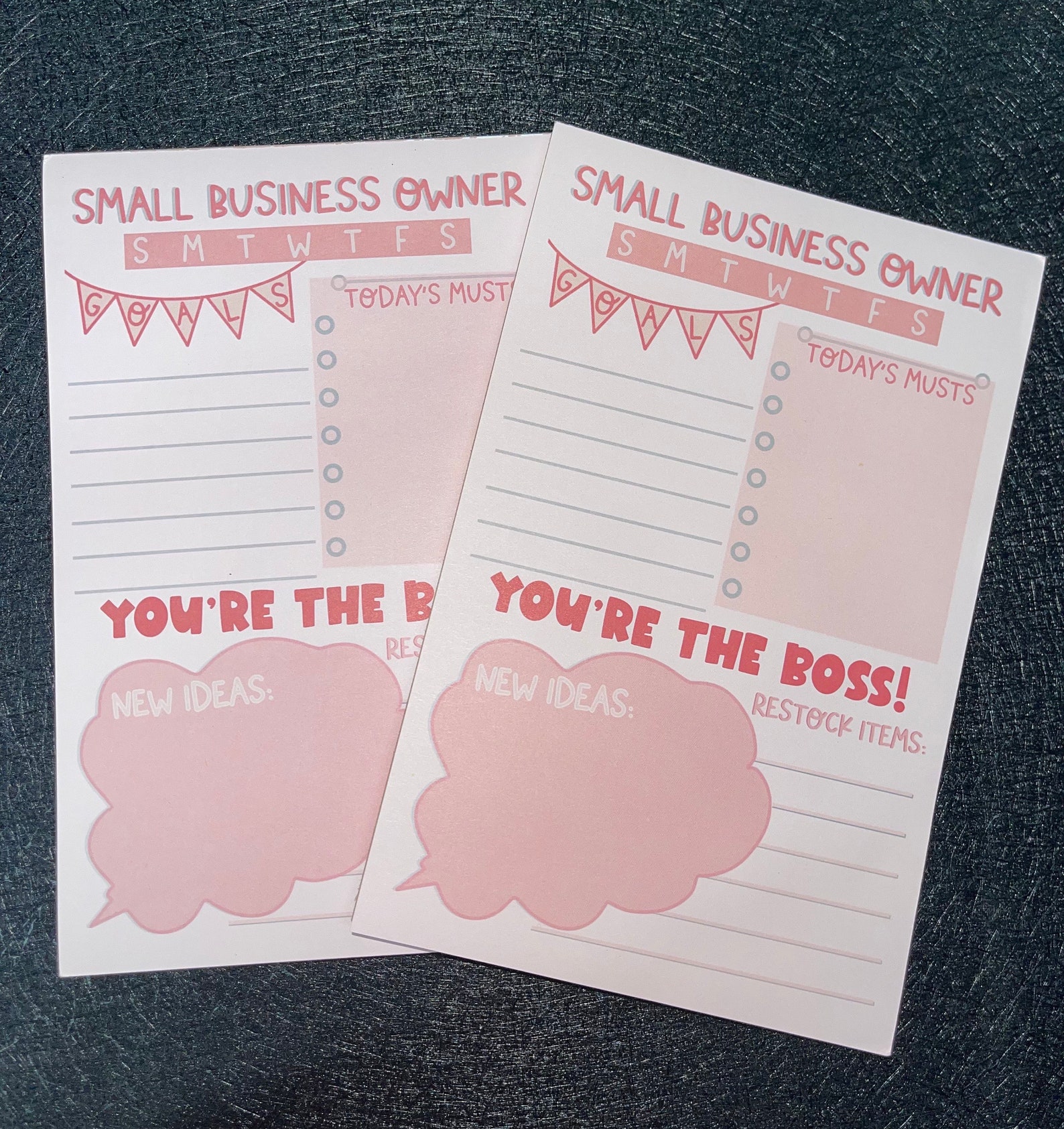 Small Business Notepad Small Business Owner Notepad Etsy