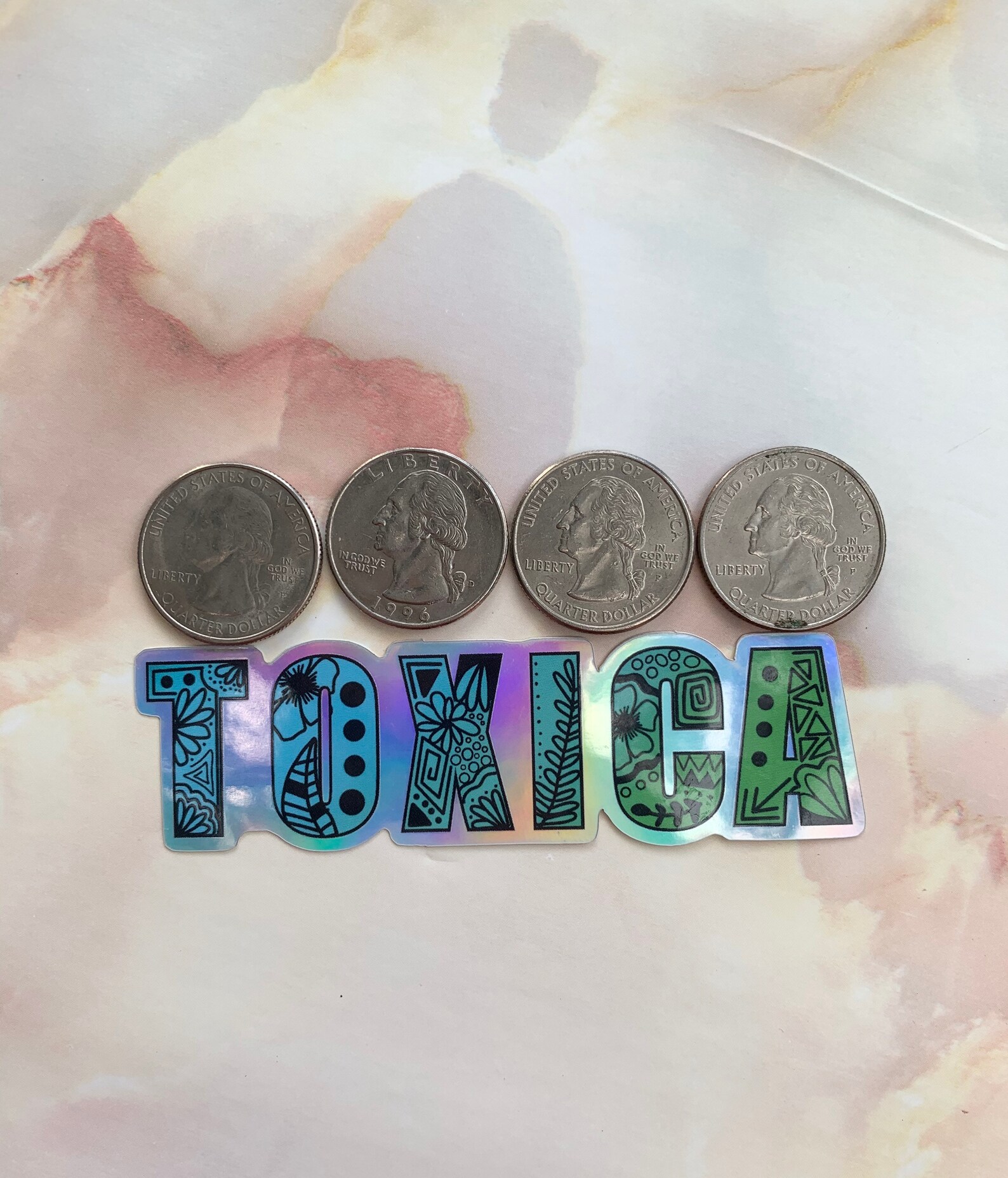 Toxica Sticker La toxica Etsy