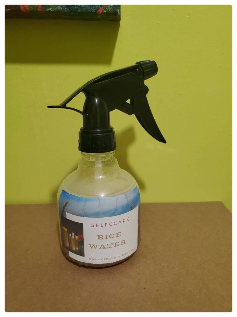 rice water spray bottle