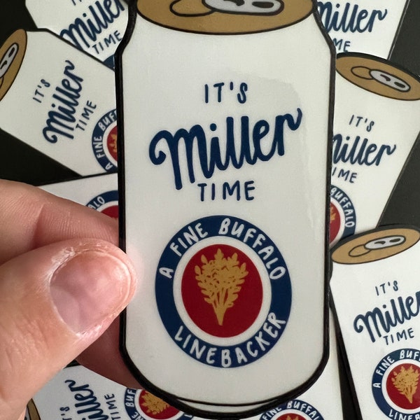 It’s Von Miller Time Sticker