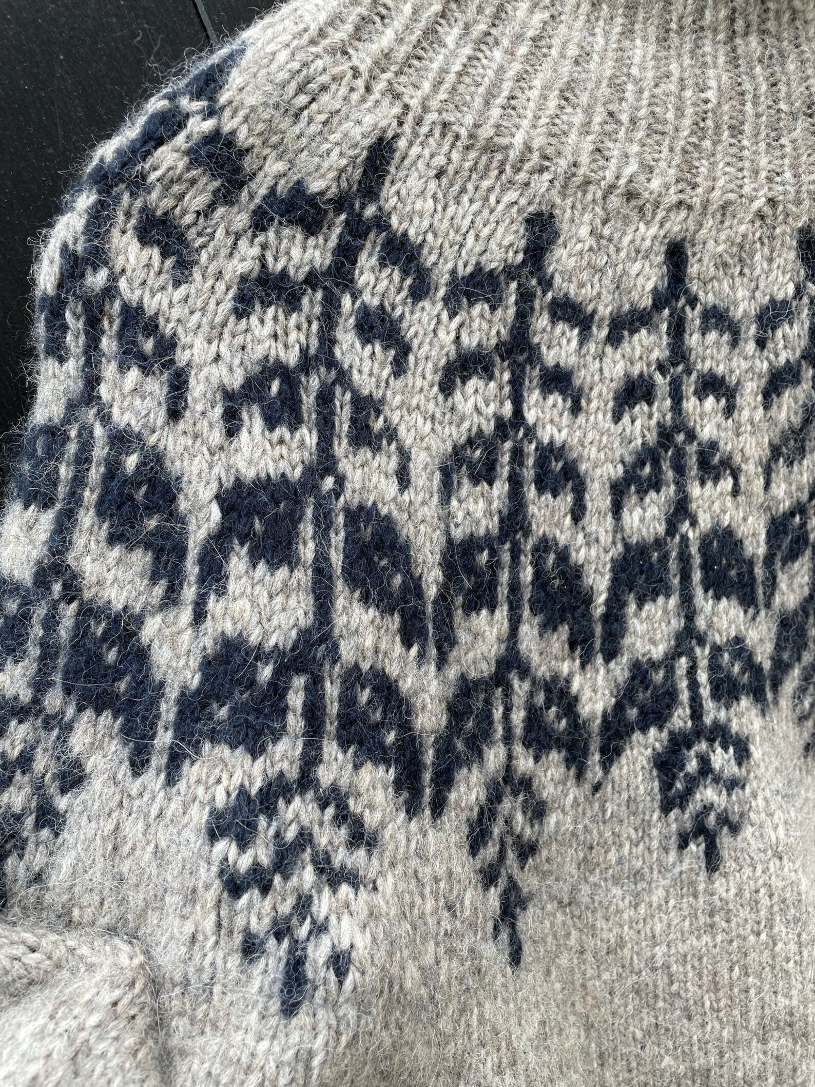 Fair Isle Scandinavian Sweater Women in Baby Alpaca & Merino | Etsy
