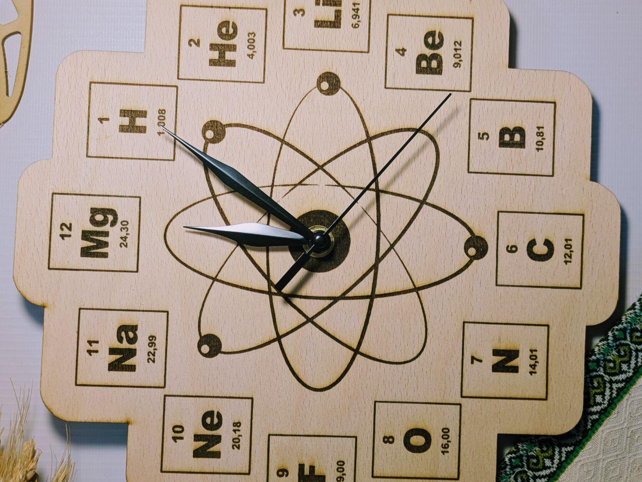 Plywood Periodic Table Clock – Science Teacher Gift - Etsy