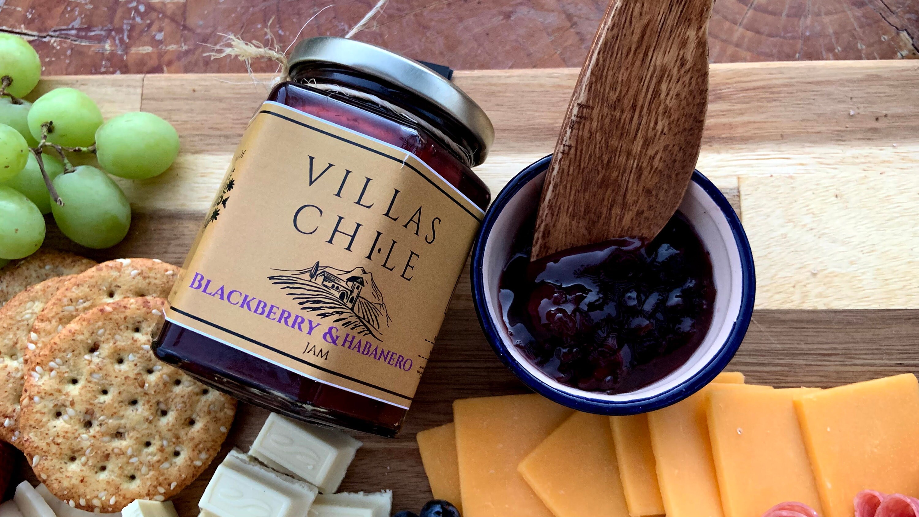 Blackberry & Habanero Chile Jam Villas Chile Etsy