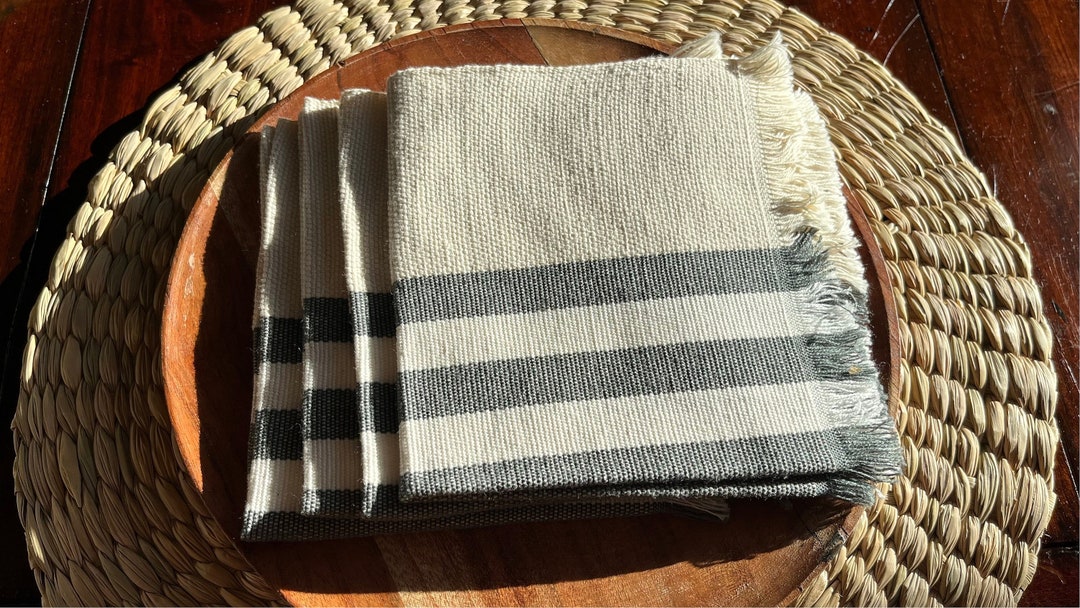 WULFY Hammock Garden Hammock, Striped, Portable Hanging Bed, Canvas Backyard Leisure, Travel