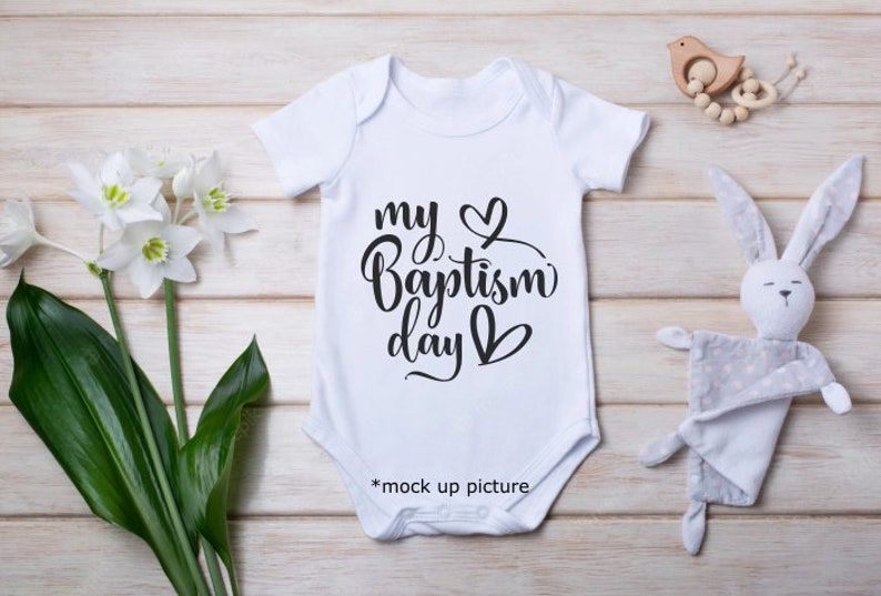 My Baptism Day, SVG, Cricut Cut Files, Baby's Christening, Baby Baptism