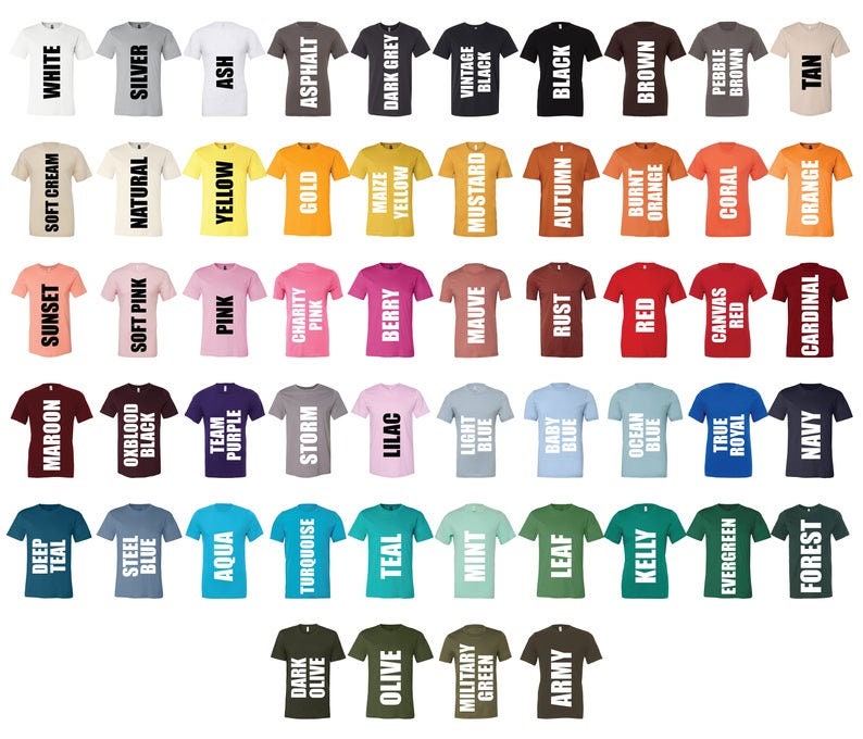 gildan shirts vs bella canvas