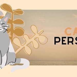 Cat Person Wallpaper