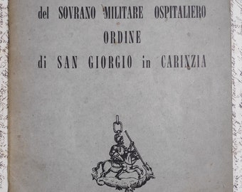 Sovereign Military Bulletin Order of St. George in Carinthia 1967 Templar gift esotericism collector's book