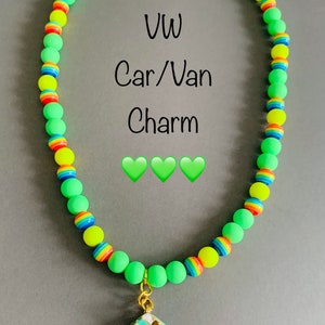 Neon Vw car Charm