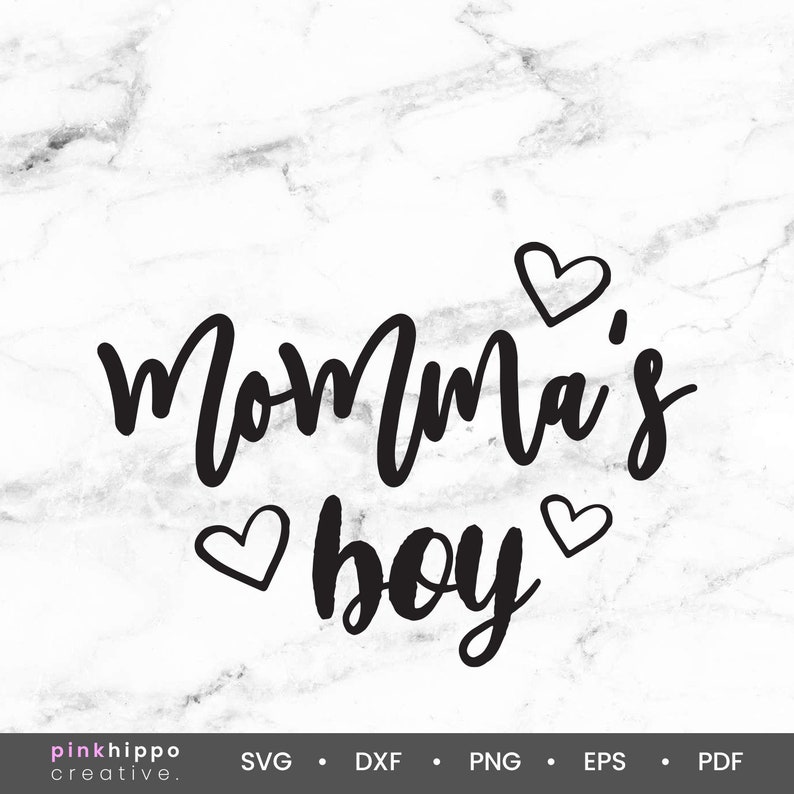 Download Momma's Boy SVG EPS DXF png pdf Digital Download | Etsy