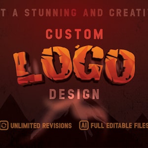 I Will Create Custom Logo Design for your Business | Professional Logo | Minimalist logo | Photography logo | Custom Hand Drawn Logo