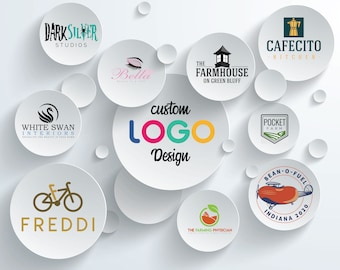 Custom Logo Design - Logo Creation - Logo Design Service - Graphic Designer - Logo in PNG EPS SVG & More!