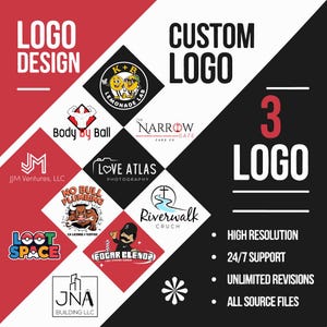 Design de logotipo personalizado para empresas, design de logotipo, design de logotipo comercial personalizado, design de logotipo de marca, logotipo exclusivo, logotipo profissional