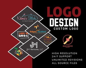 Design di logo personalizzato, creatore di logo aziendale, grafico professionista, creatore di logo aziendale moderno, logo di branding vivace, creazione di logo