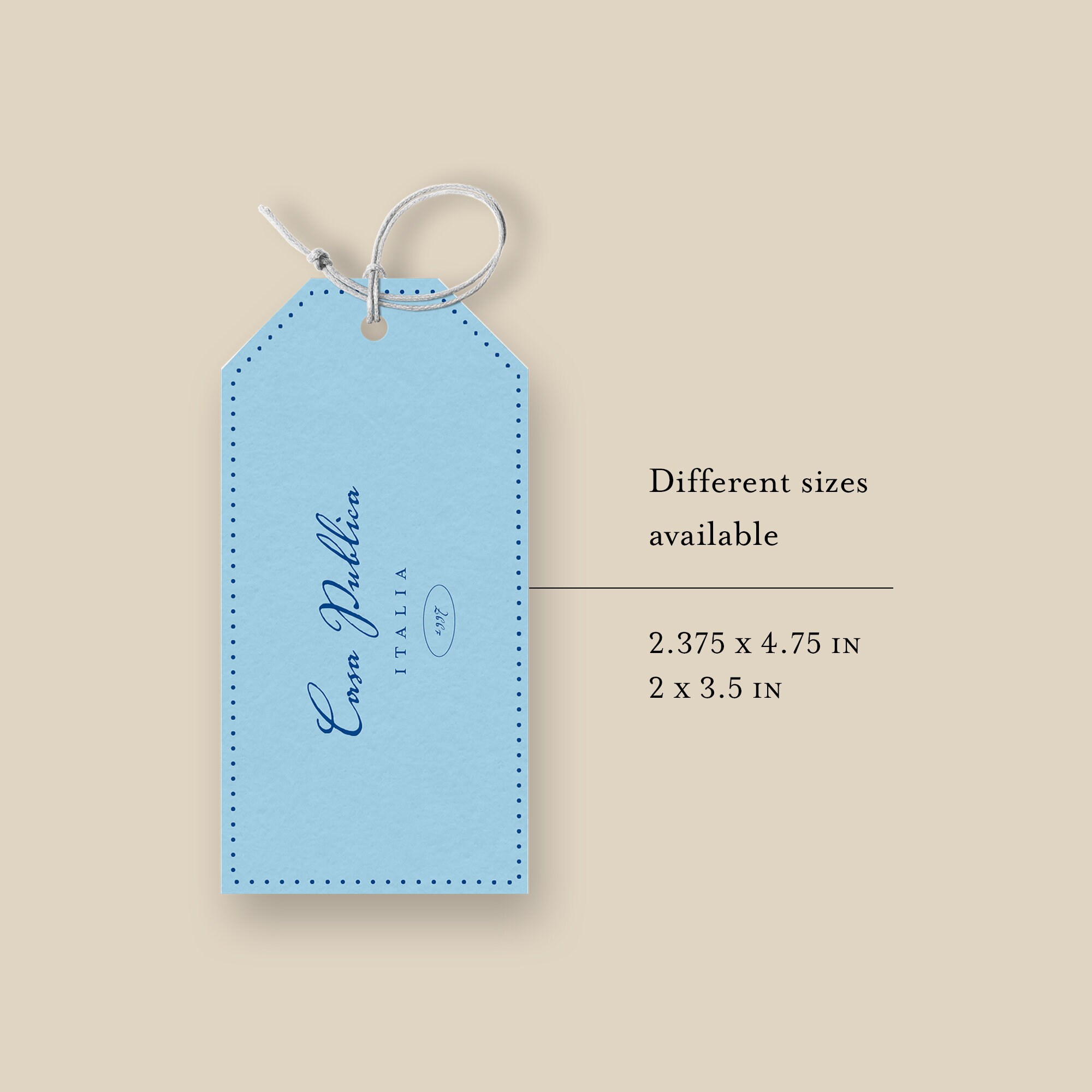 Custom Hang Tag Clothing Labels Candle Label Etsy