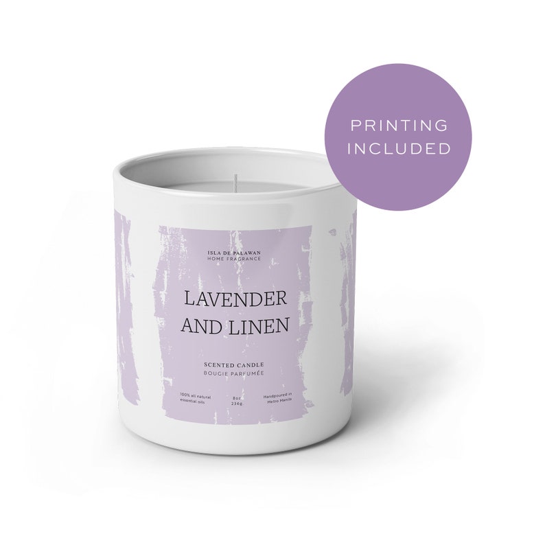 Custom Candle Labels Personalized Labels Candle Label Etsy