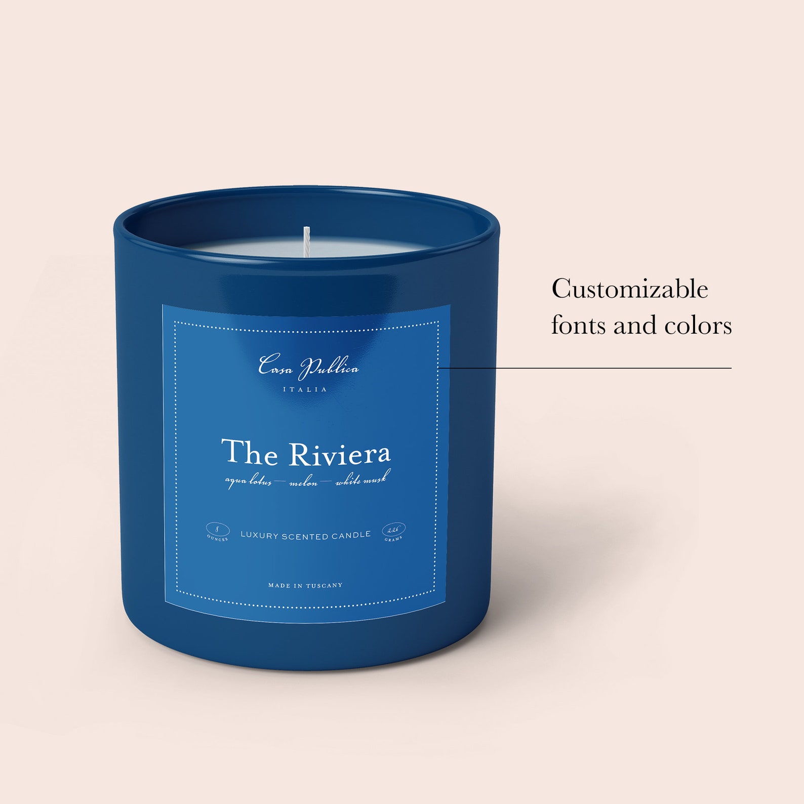 Custom Candle Labels Custom Sticker Label Candle Packaging Etsy