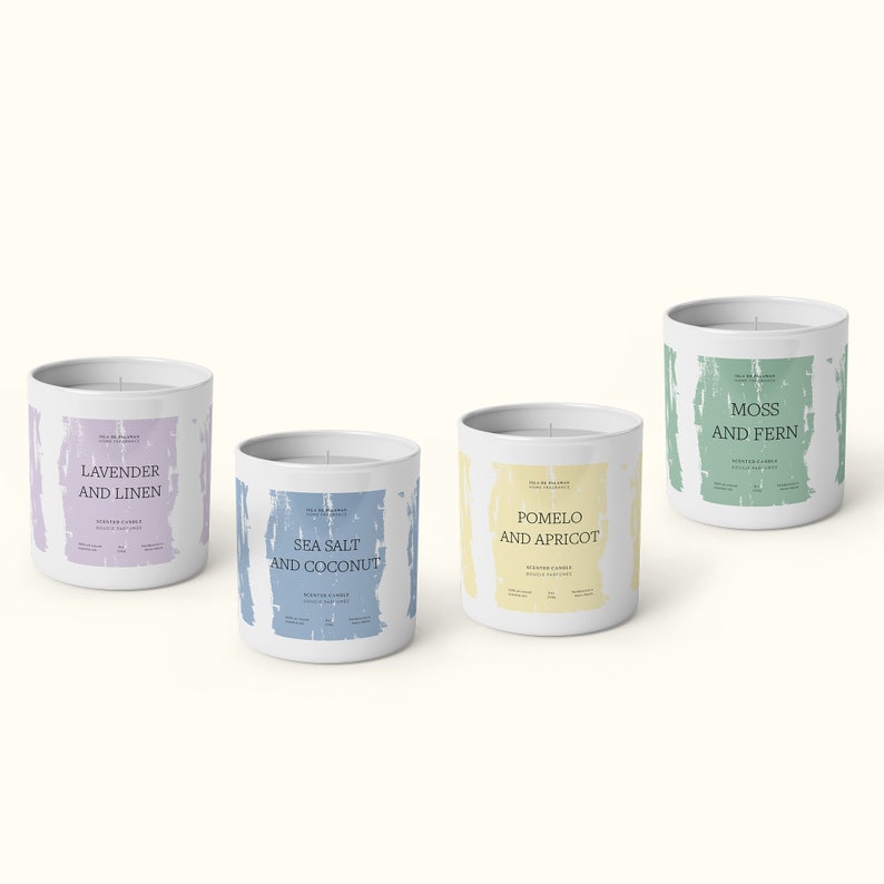 Custom Candle Labels Personalized Labels Candle Label Etsy