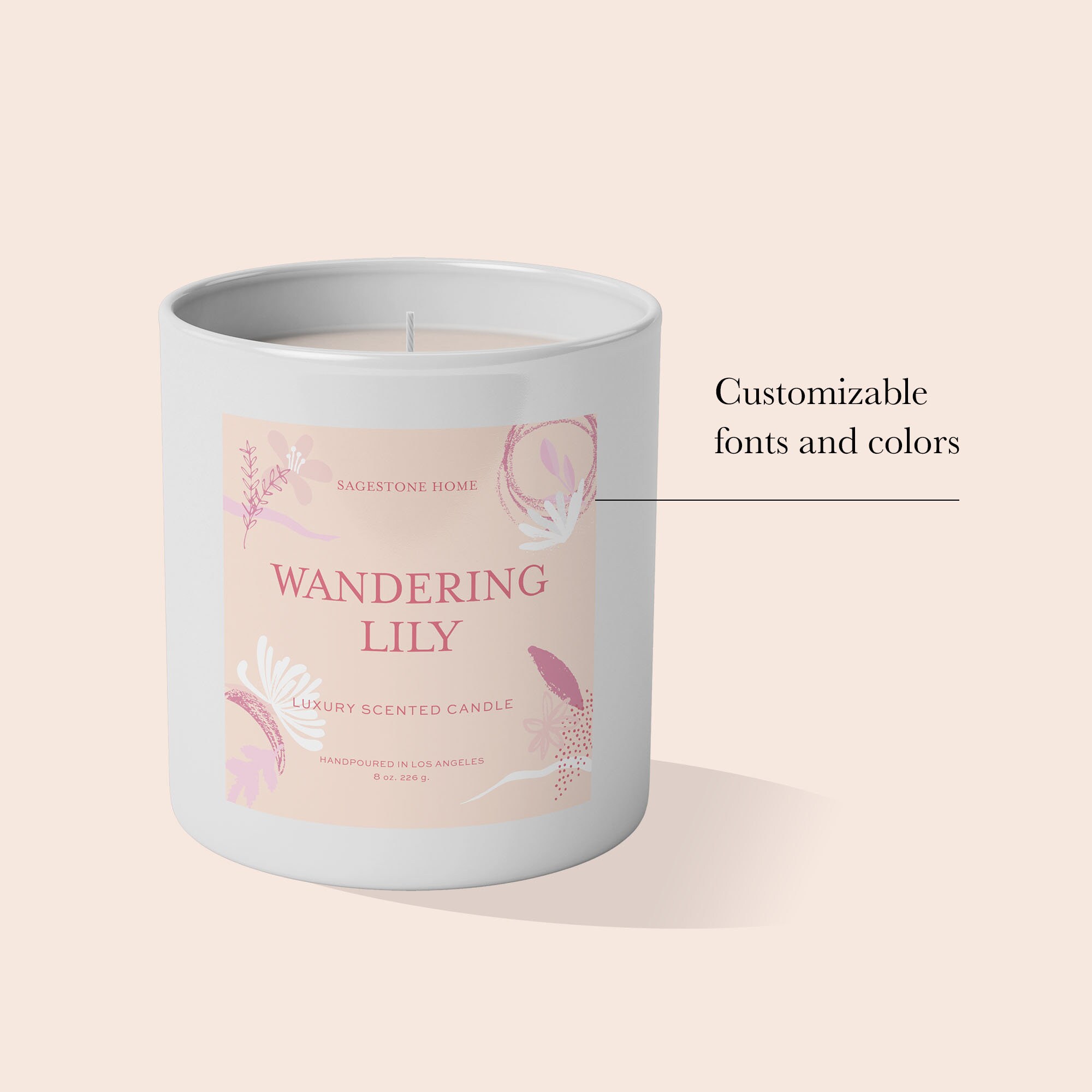 Custom Candle Labels Personalized Labels Candle Label - Etsy UK