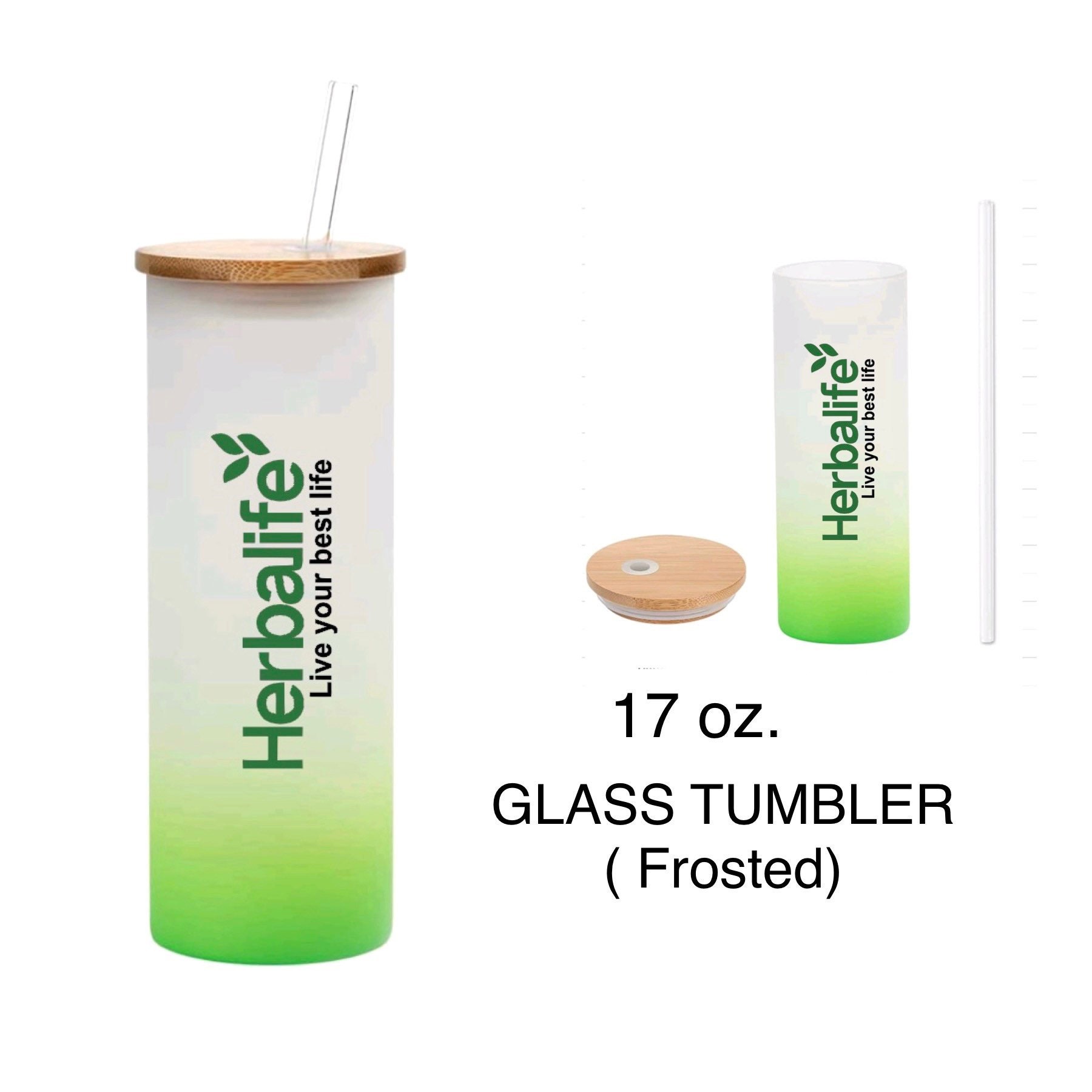 Herbalife Tumbler Glass Etsy