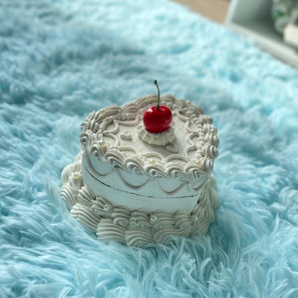 Faux Cake Jewelry Box