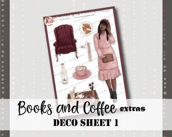 Libri e caffè Extra Deco Sheet 1