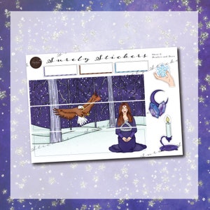 Night Spinner Bujo Sticker set