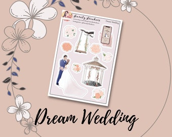 Dream Wedding Journaling Foglio adesivo