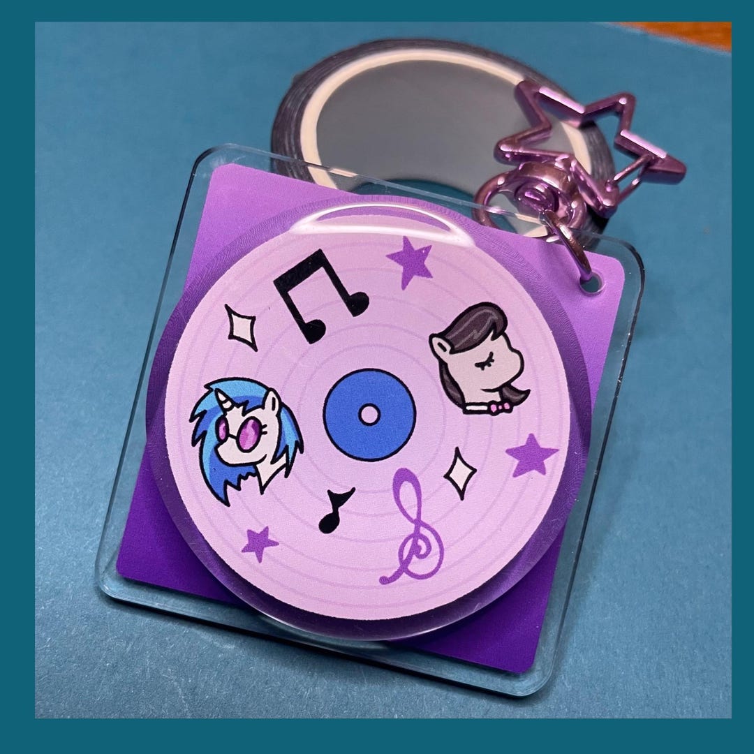 Dj and Octavia Spinner Keychain - Etsy