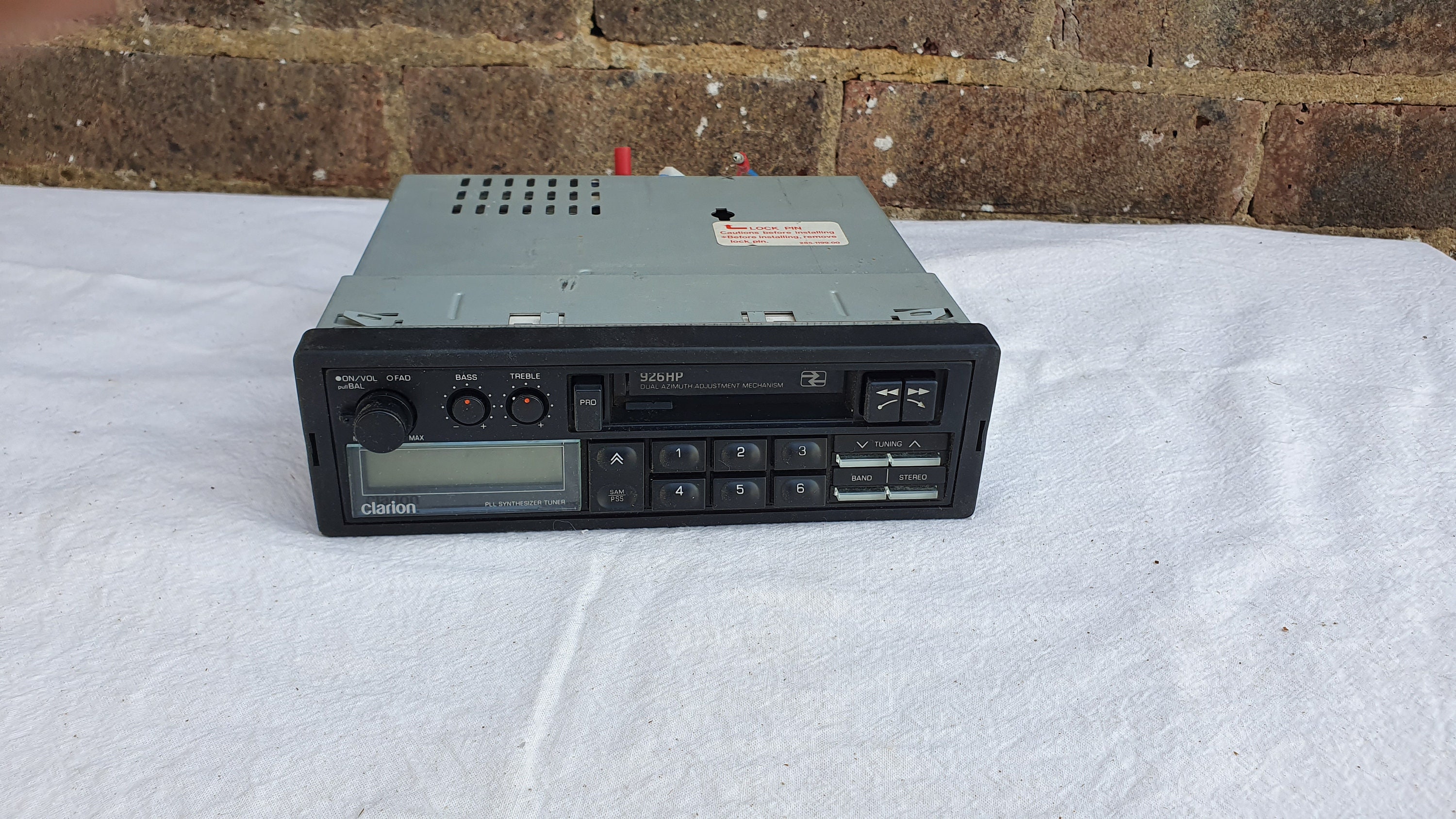 Retro Clarion 926HP Car FM AM Radio Cassette Player - Etsy UK Retro Clarion 926HP Car FM AM Radio Cassette Player - Etsy UK