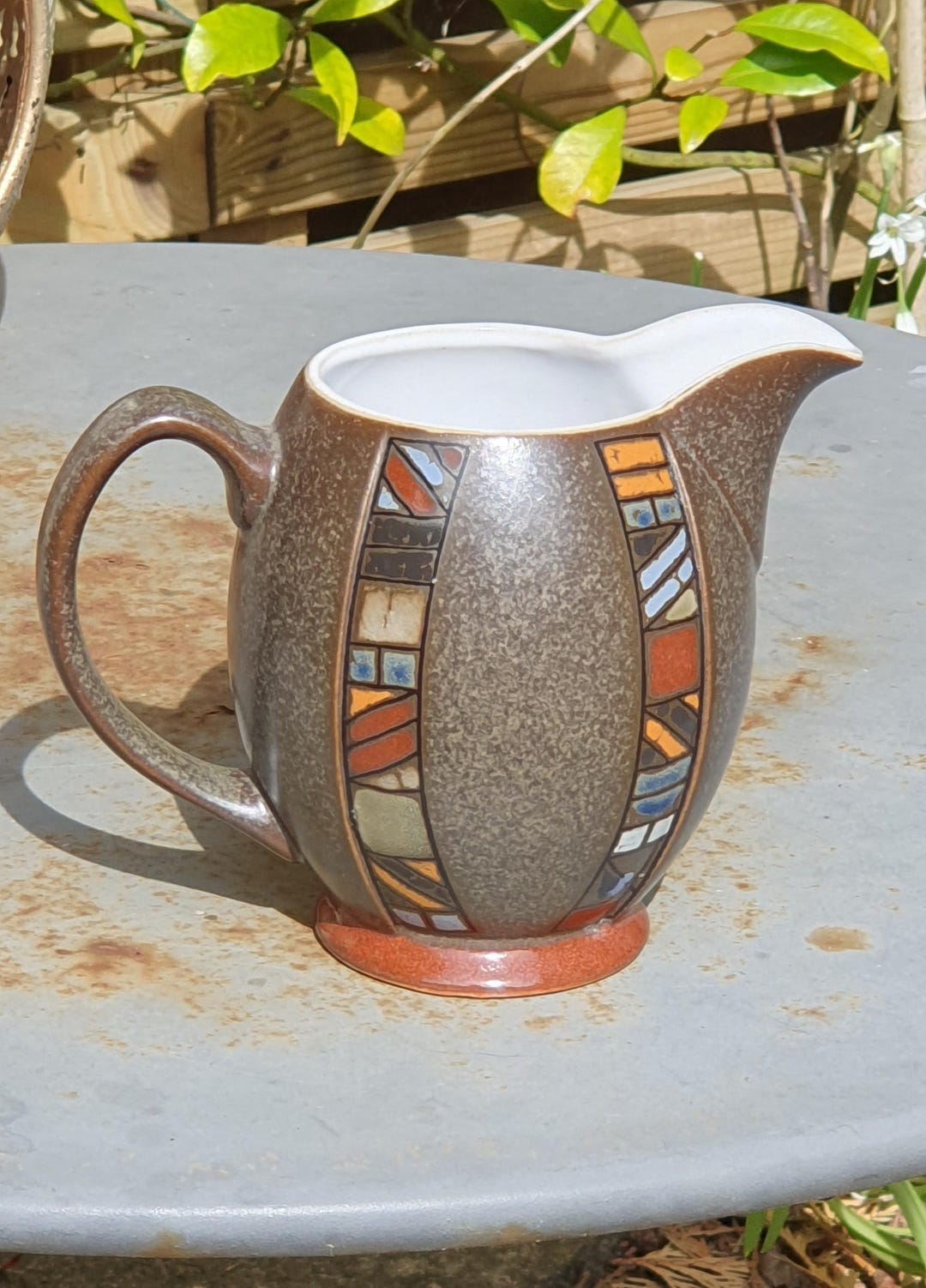 Stylish Vintage Milk Jug in the Marrakesh Pattern Made by Denby Pottery ...