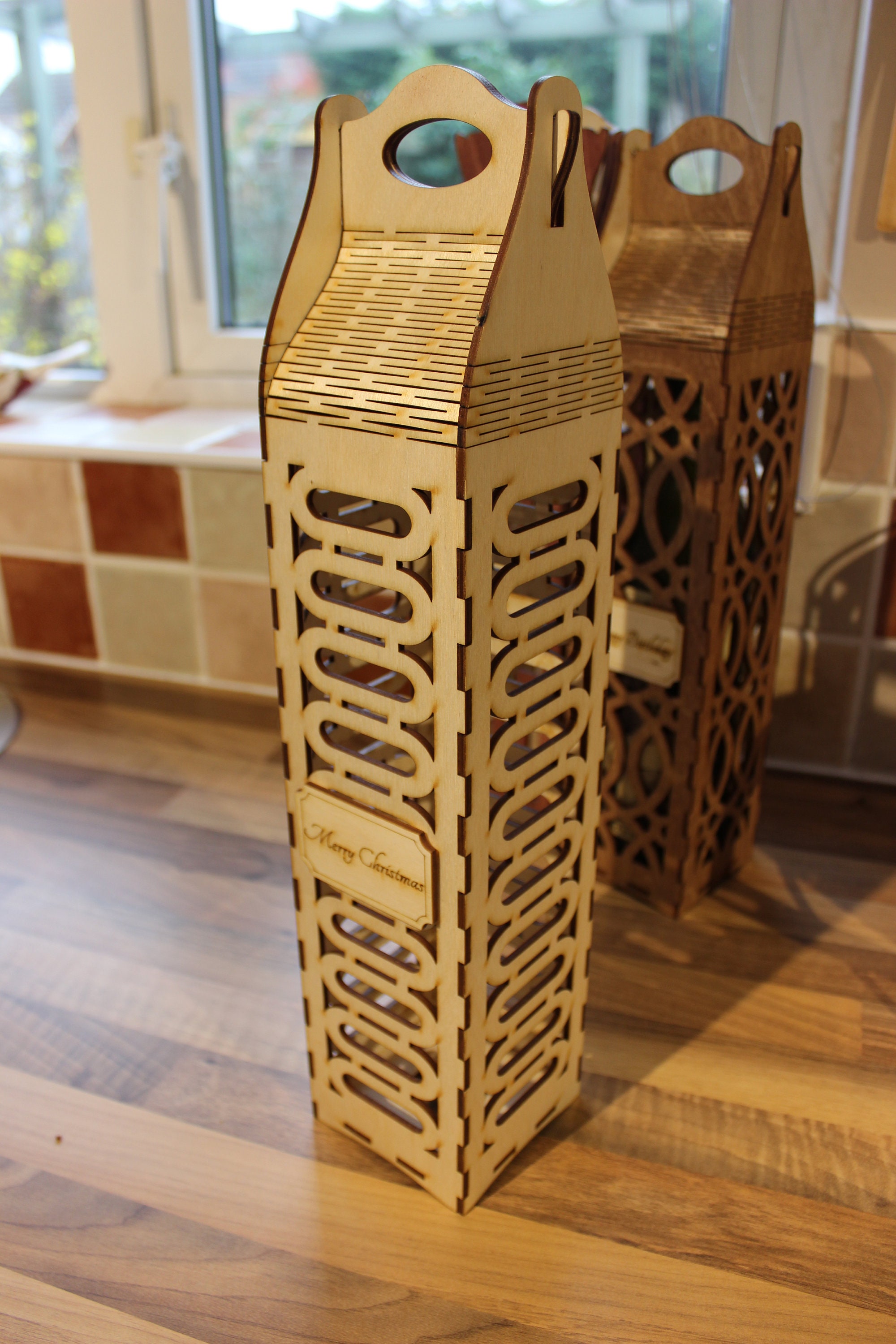 Wine Box Plans Gift Box Files Etsy UK