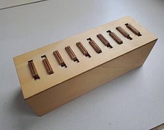 Binaire byte puzzelboxbestanden/plannen