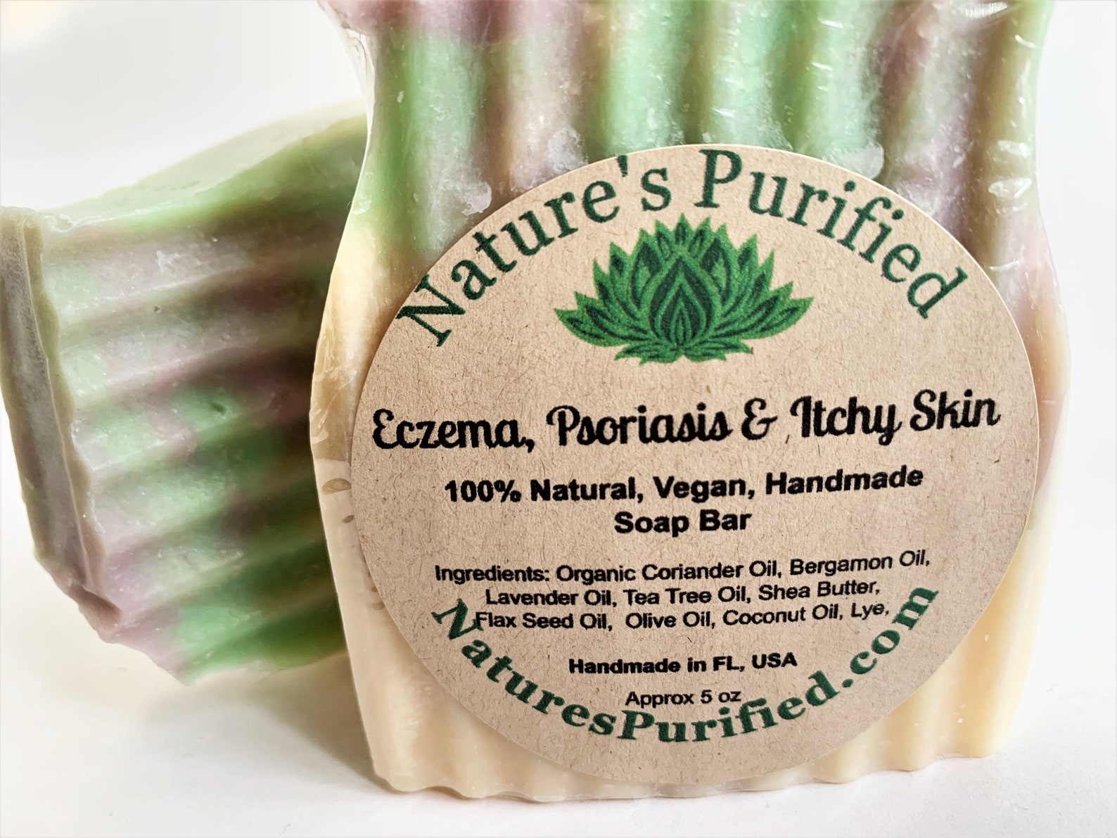 Eczema Psoriasis & Itchy Skin Natural Soap Bar Body and Face Etsy