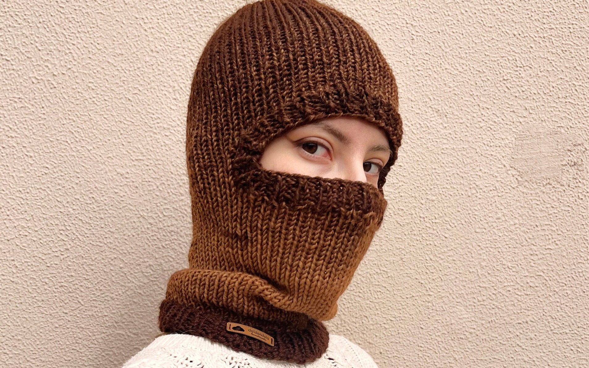 Brown Lv Ski Mask  Natural Resource Department