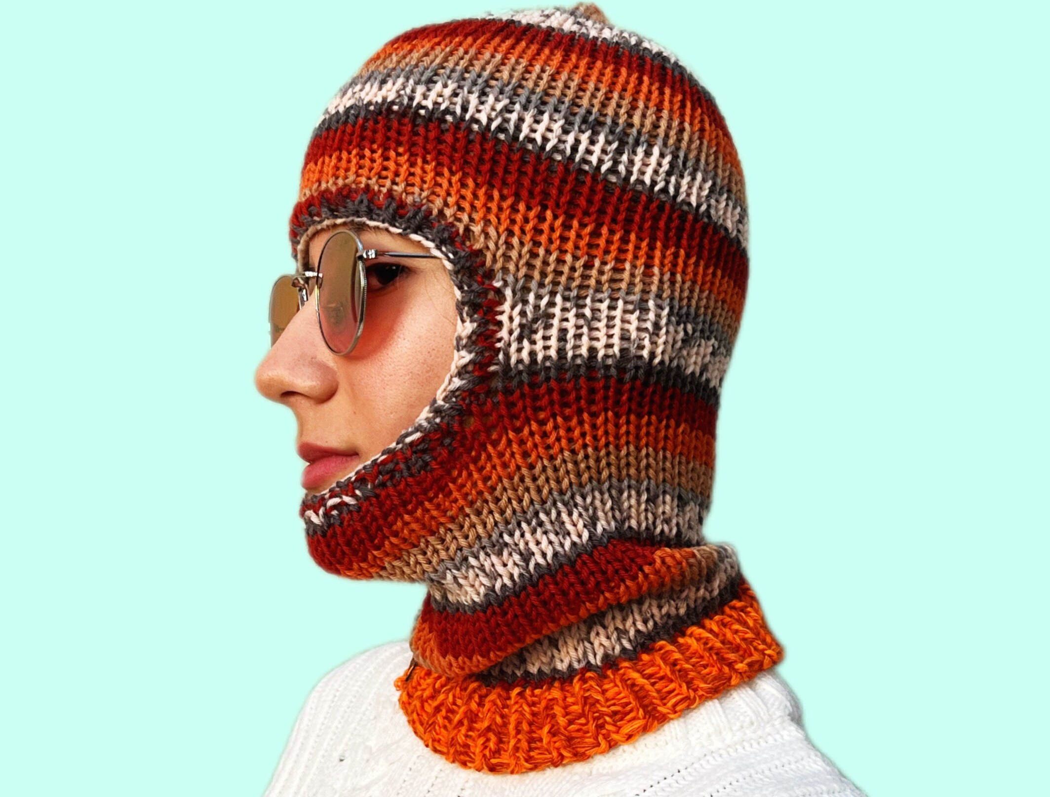 Knit Balaclava Full Face, Balaklava Face Cover, Wool Ski Mask, Woolen Helmet - Etsy Knit Balaclava Full Face, Balaklava Face Cover, Wool Ski Mask, Woolen Helmet - Etsy