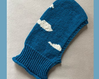 Blue Knit Balaclava, Balaclava Ski Mask, Beanie Balaclava