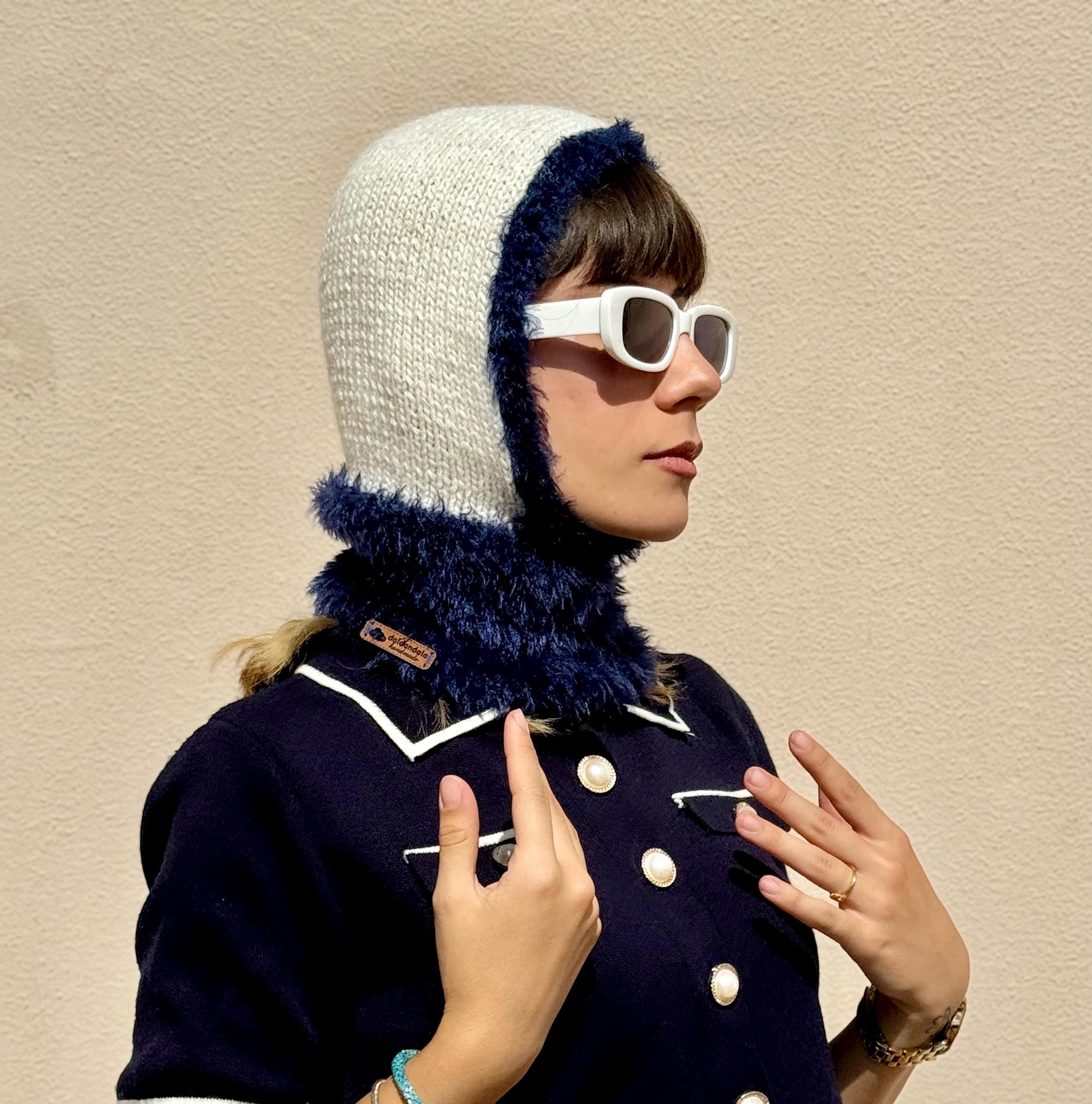 小物 deco depuis 1985 KNIT BALACLAVA beige Bottega Veneta Beige Bouclé Knit Balaclava Bottega Veneta