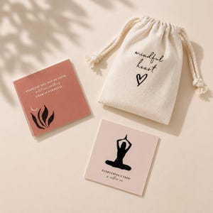 Achtsamkeit Affirmationskarten Set