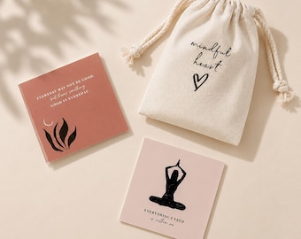 Mindfulness Affirmation Cards Set