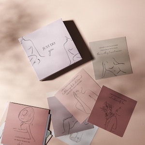 Caja de regalo con tarjetas de afirmación de amor propio / Tarjetas de afirmación positiva para mujeres / Regalo de amor propio / Regalo de atención plena / Regalo del Día de la Madre