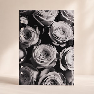 Dunkle Florale Planer Dashboards / Divider A5