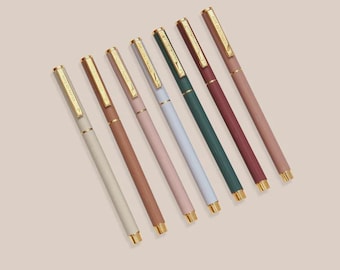 Classic GOLD luxury Gold Ballpoint Pen for Planners & Journals |Wedding Registry Pens