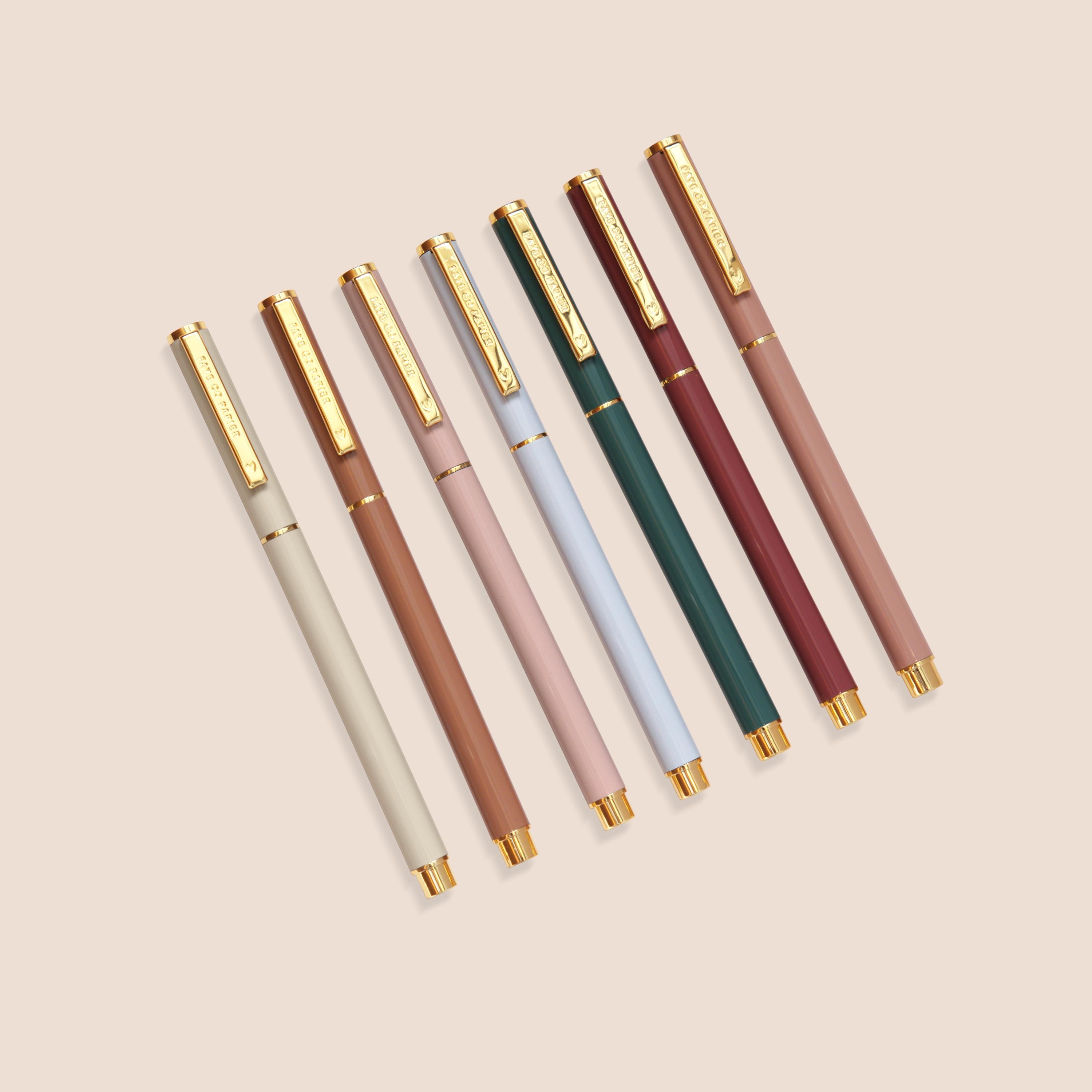 Classic GOLD Ballpoint Pen | gold pen | Luxury Pen | 0.5mm Pen | Wedding Registry Pens| Aesthetic Pen | Stationery Gift |Pen Gift Set