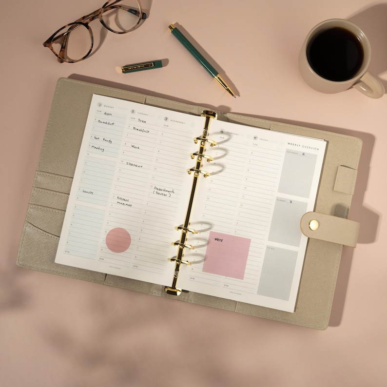 Vertical Planner Inserts