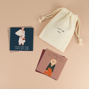 Cartes de vœux Fille patronne, Cartes de vœux Autonomisation des femmes |  Cartes d'affirmation d'amour de soi | Carte d'affirmation pour renforcer la confiance