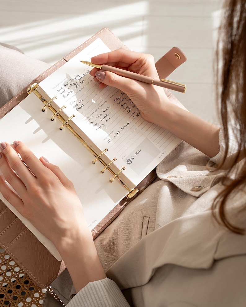 Lifestyle Weekly Planner Inserts