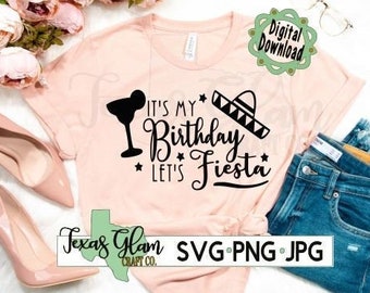 Lassen Sie uns Party Geburtstag SVG PNG JPG, Geburtstag Mädchen Svg, Frau Geburtstag Party Shirt Svg, Happy Birthday Svg, Mama Geburtstag Svg, Geburtstag Cricut Svg