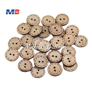 michael knoppen 10mm 11mm 15mm 18mm 25mm 2holes punt kokosnoot knop 16L 18L 24L 28L