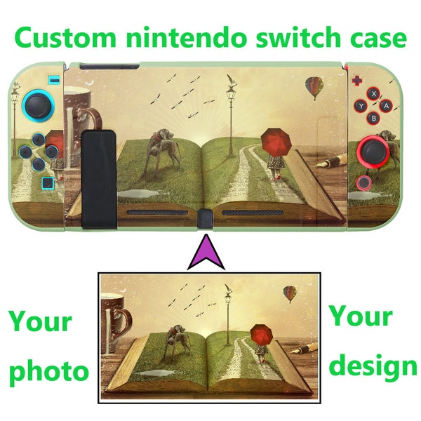 Custom Nintendo Switch Case-Personalized Soft Nintendo Switch Shell-Anime Switch Protective Cover-Cute Nintendo Switch Accessories-Best Gift